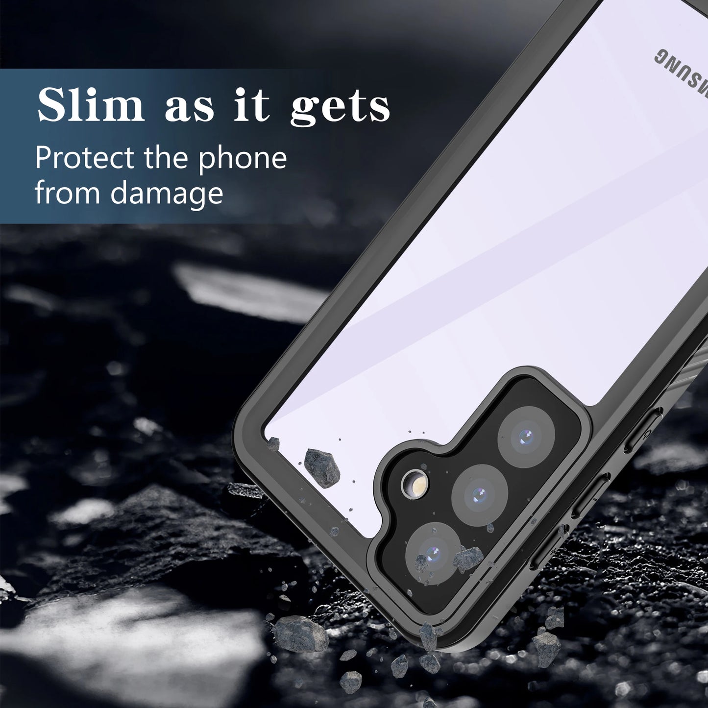 360 ° Fully Sealed Waterproof Phone Case