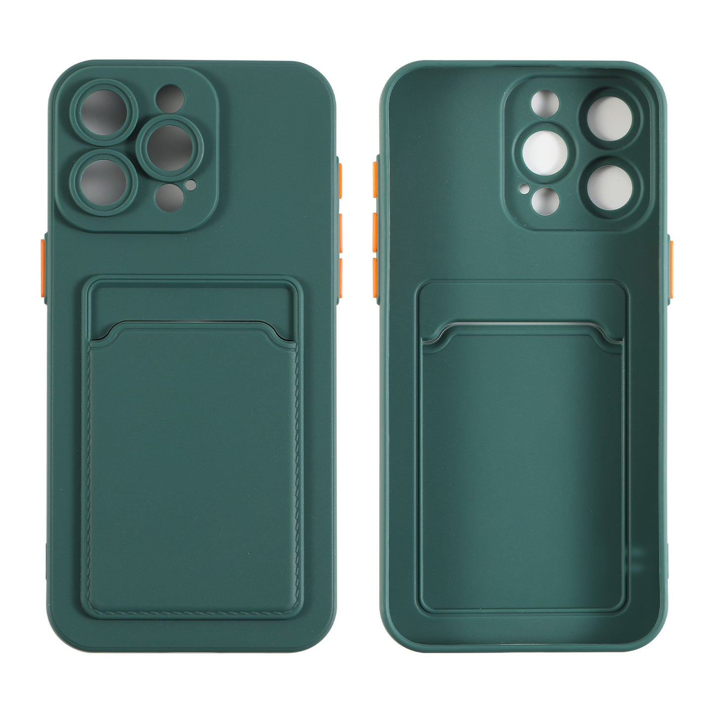 Silicone Case with Cards Slot