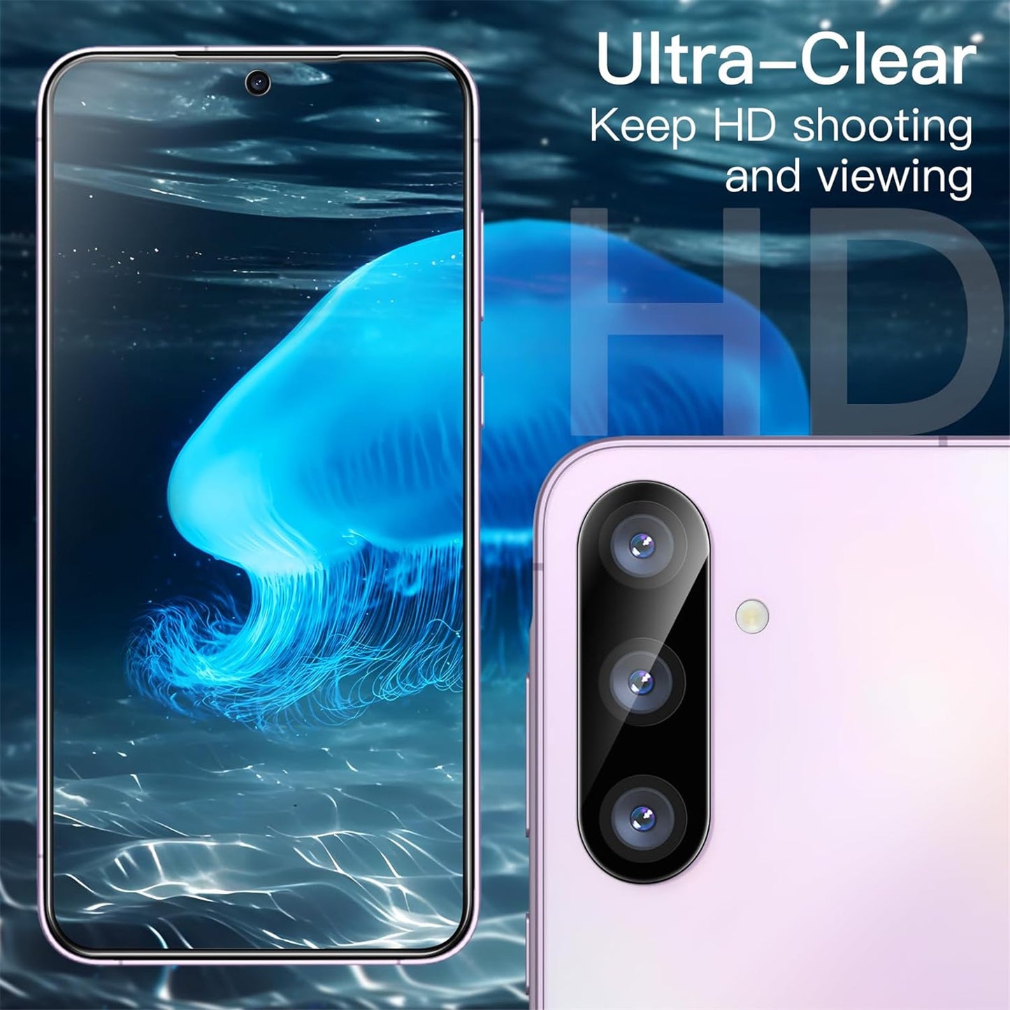 Samsung Galaxy A Series 3D Tempered Glass - Clear